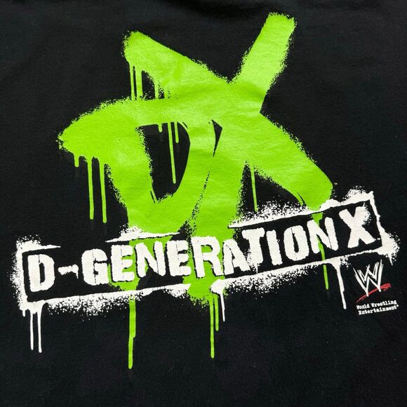 Vintage D-GENERATION X Wrestling WWF WWE Big Logo T-shirt - Picture 3 of 7